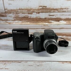 Kodak EasyShare DX6490 4MP Digital Camera 10x Zoom Black | Tested Compact Retro
